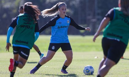 Gurias Gremistas seguem em treino