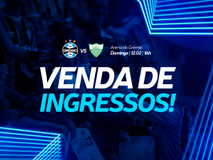 Serviço: venda de ingressos para Grêmio x Avenida