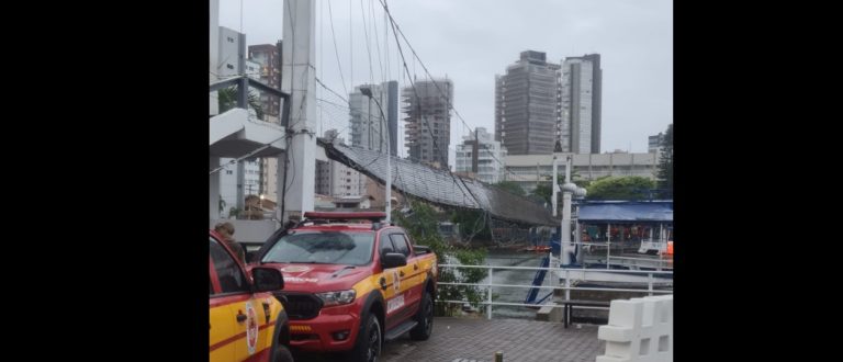 Ponte pênsil de Torres se rompe com dezenas de pessoas; há três desaparecidos