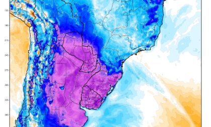 Cachoeira teve mínima de 8,3 graus em amanhecer com marcas históricas no RS