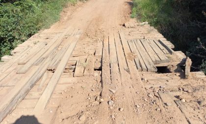 Novo Cabrais: vereador solicita melhorias na Estrada do Taboão