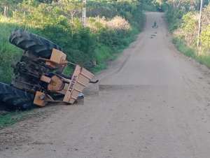 Acidente com trator resulta em morte no interior de Restinga Sêca