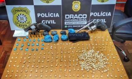 Polícia prende homem com mais de 300 pedras de crack no Piquiri