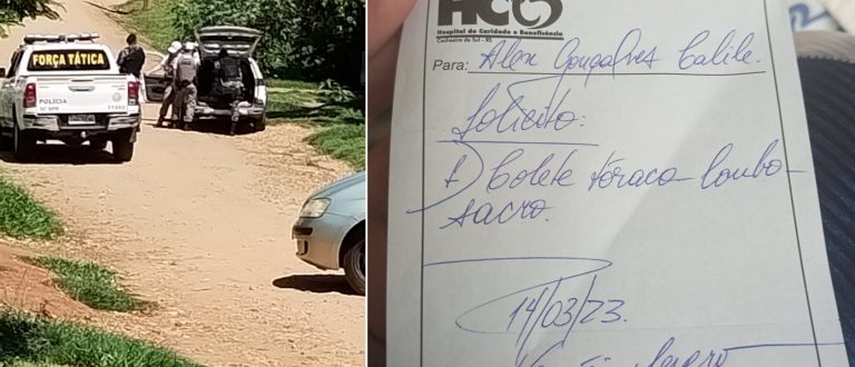 Taxista vítima de sequestro necessita da doação de um colete ortopédico