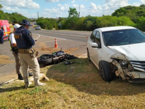 Morre motociclista vítima de colisão na BR-471