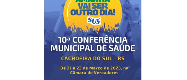 10ª Conferência da Saúde será na próxima semana