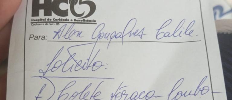 “Anjo Anônimo” doa colete ortopédico para taxista vítima de sequestro