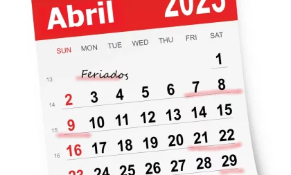 O mês de abril e seus feriados