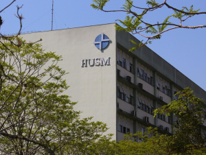 Vítima de tiro no interior de Paraíso do Sul é levada para HUSM