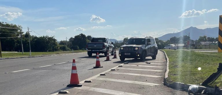 Ocupantes de Jeep de Cachoeira do Sul ficam feridos em acidente na RSC-287