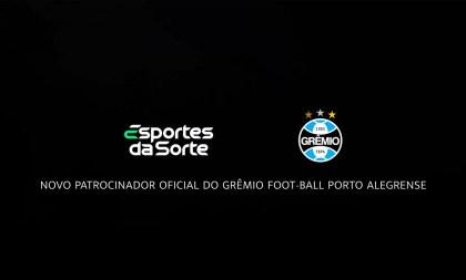 Grêmio anuncia novo patrocinador na camisa de jogo do profissional