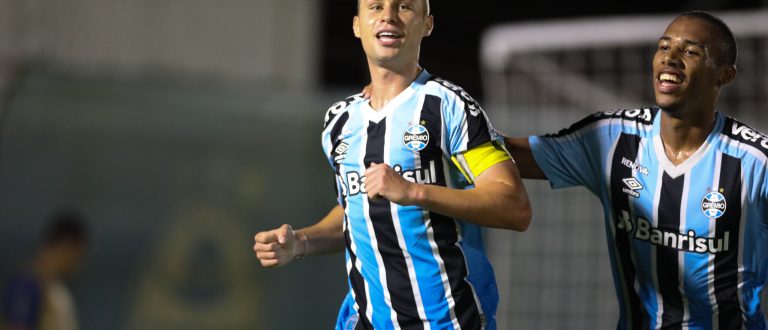 Sub-20: Grêmio empata com Santos e se mantém na zona de classificação