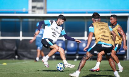 Grêmio inicia semana de treinos focado na decisão pela Copa do Brasil