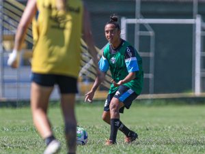 Gurias Gremistas prontas para duelo com Bahia