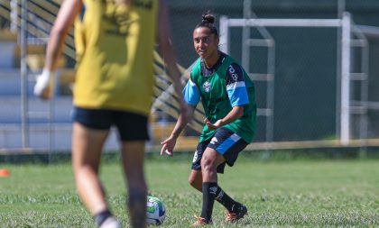 Gurias Gremistas prontas para duelo com Bahia