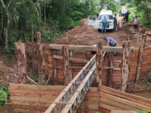 Ponte nova na General Osório deve ser entregue até sexta