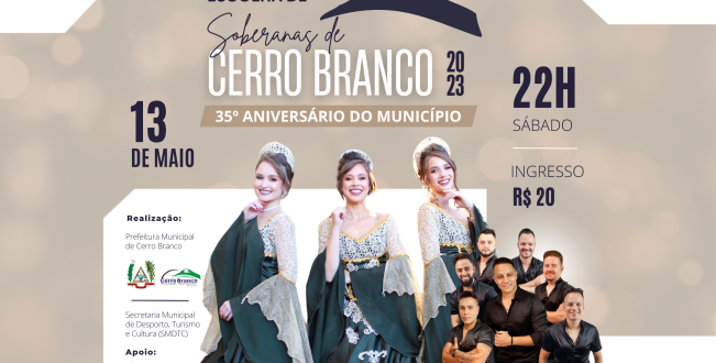 35 anos de Cerro Branco: confira a programação especial de aniversário