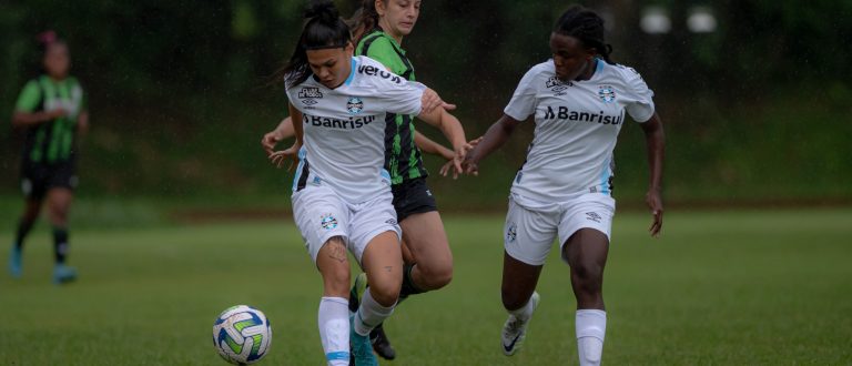 Fora de casa, Gurias Gremistas Sub-20 empatam diante do América-MG