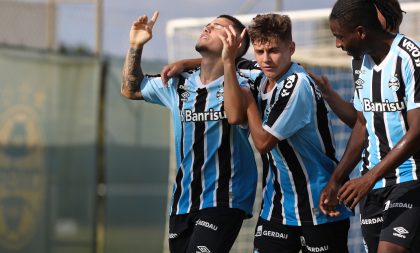 Grêmio vence Atlético-GO e segue na zona de classificação do Sub-20