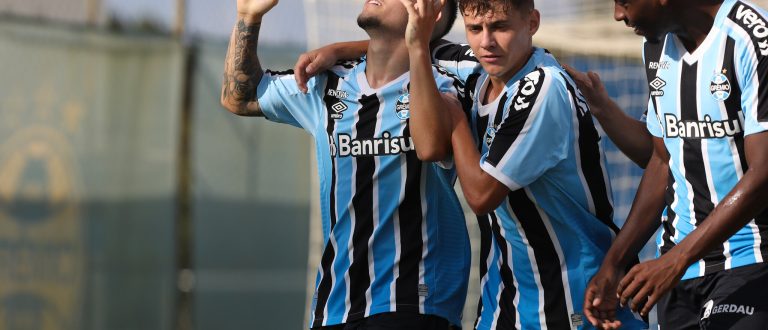 Grêmio vence Atlético-GO e segue na zona de classificação do Sub-20