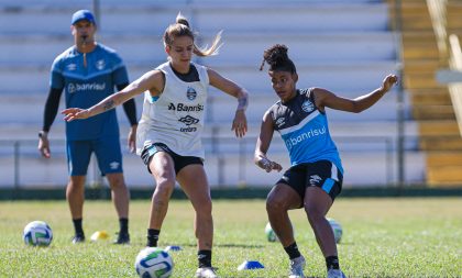 Gurias Gremistas finalizam preparação para encarar Flamengo, pelo Brasileiro