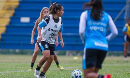 Gurias Gremistas intensificam preparação para duelo com Flamengo