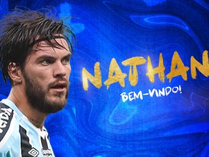 Nathan chega para reforçar o meio-campo do Grêmio