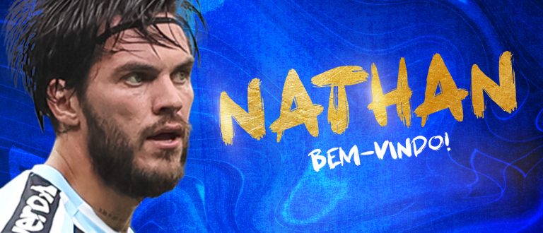 Nathan chega para reforçar o meio-campo do Grêmio