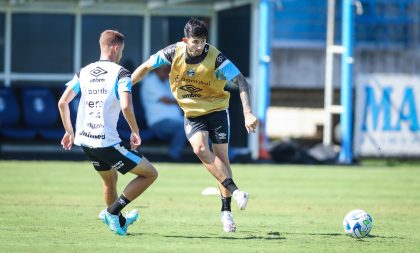 Renato Portaluppi promove primeiro treino tático visando ABC