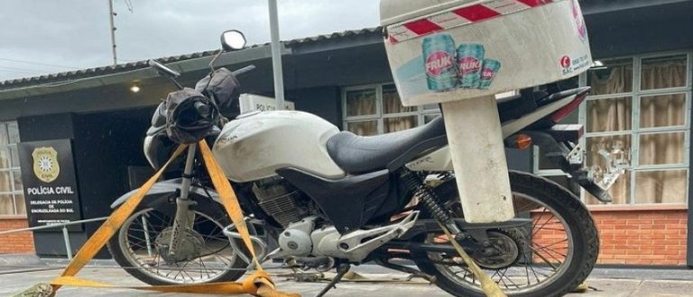 BM recupera moto e prende dupla em Encruzilhada do Sul