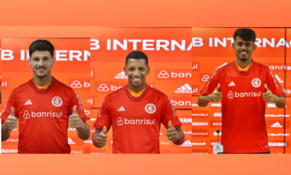 Confira quem são os três reforços do Inter