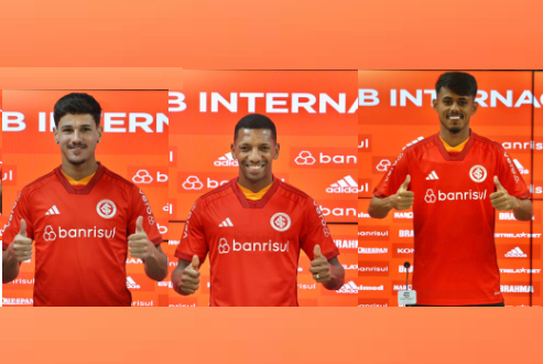 Confira quem são os três reforços do Inter