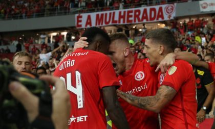 Inter vence na CONMEBOL Libertadores com gol de Alemão