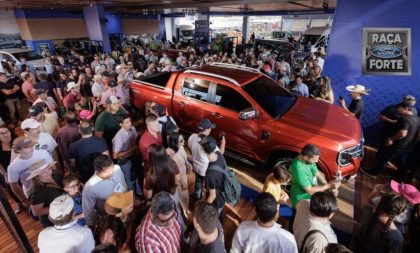 Ford mostra sua família renovada de picapes na Agrishow