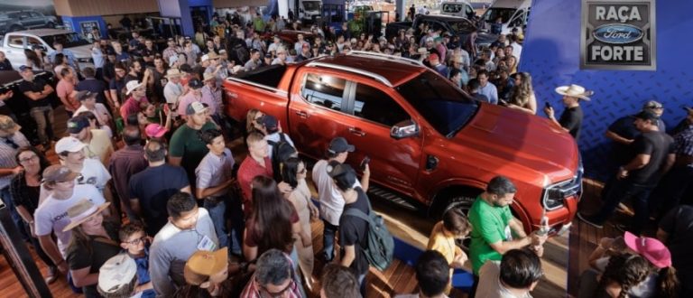 Ford mostra sua família renovada de picapes na Agrishow