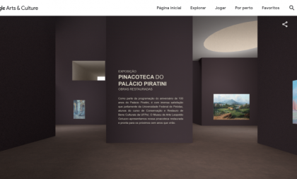 Palácio Piratini é escolhido para estrear galerias 3D do Google Arts & Culture