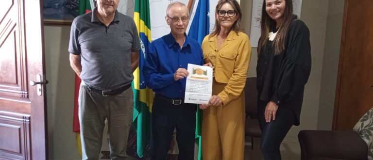 Festa da Colônia: comitiva de Candelária convida prefeito de Paraíso do Sul