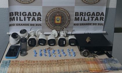 BM prende dono de distribuidora de bebidas por tráfico de drogas em Rio Pardo