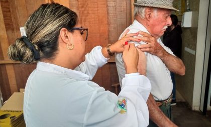 Vacinação contra a gripe atinge 44% da população-alvo na cidade