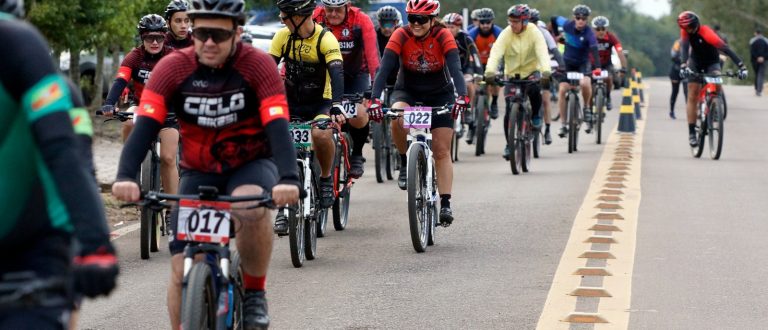 Cachoeira reuniu ciclistas gaúchos e catarinenses em prova neste domingo