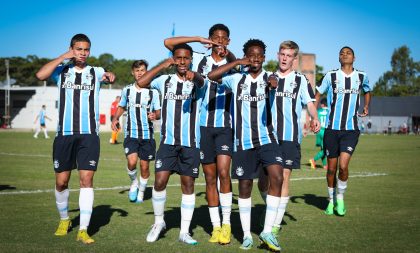 Grêmio aplica goleada no Panambi pelo Gauchão Sub-17