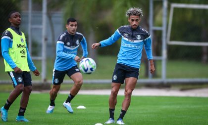 Grêmio realiza atividades e jogo-treino contra o Aimoré no CT Luiz Carvalho