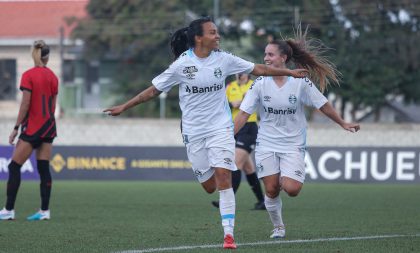 Gurias Gremistas conquistam vitória fora de casa pelo Campeonato Brasileiro