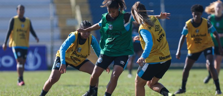 Gurias Gremistas finalizam treinamentos visando clássico Gre-Nal, pelo Brasileirão