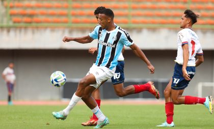 Sub-20 do Grêmio bate o Bahia e garante vaga nas quartas de final do Brasileirão