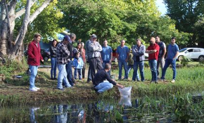 Cerro Branco: Lago Municipal recebe doação de carpas