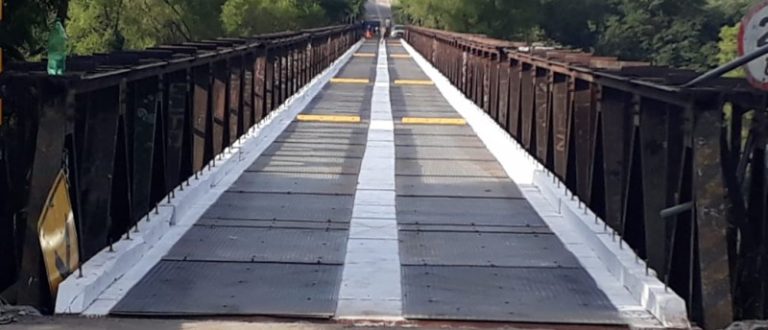 Trânsito será interditado segunda e terça na Ponte das Tunas, em Restinga Sêca