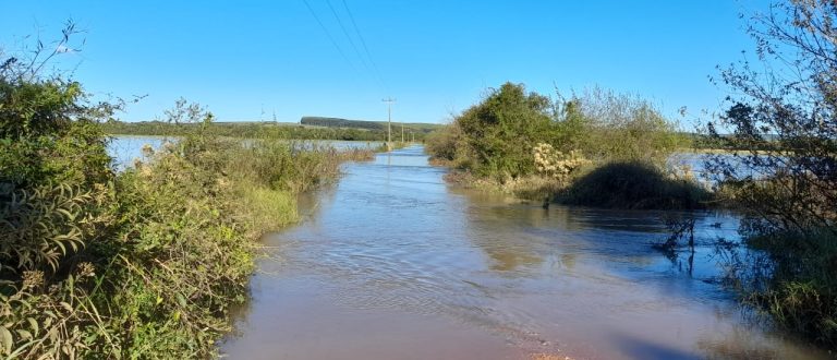 Conserto da Ponte da Tafona só após a água baixar