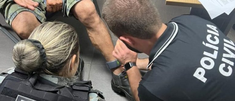 Polícia Civil e Brigada Militar instalam primeira tornozeleira eletrônica do projeto Monitoramento do Agressor