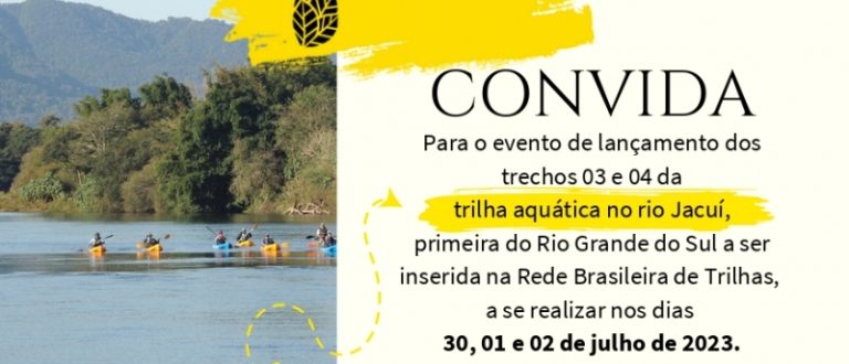 Abertura de novos trechos da Rota Aquática: Explore o Caminho do Corredor Ecológico da Quarta Colônia